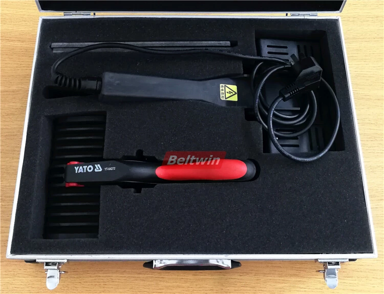 Prensa de abrazadera de calentamiento QD50*50B / QD85*150B para banda tangencial de empalme de metal, banda de máquina, banda de transporte y proceso