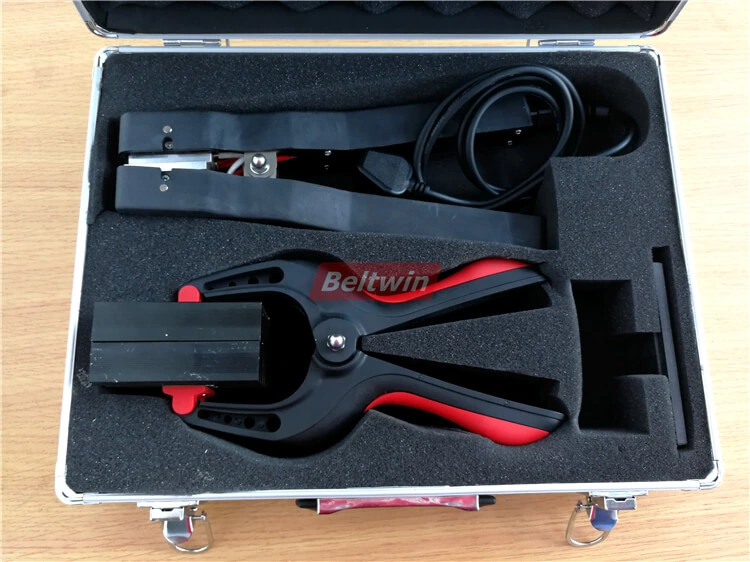 Prensa de abrazadera de calentamiento QD50*50B / QD85*150B para banda tangencial de empalme de metal, banda de máquina, banda de transporte y proceso