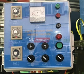 Máquina de soldadura de correa de alta frecuencia QA-1000H para guías en V, grapas y paredes laterales de correa
