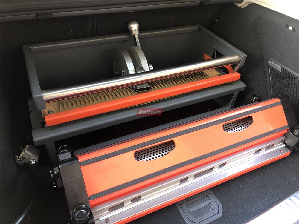 Dibujo de carga de prensa de refrigeración por aire y perforadora de dedos manual