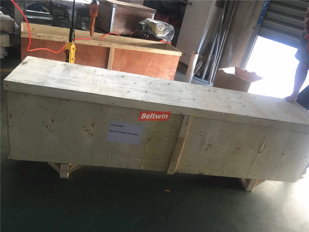 Entrega de prensa de enfriamiento de aire PA1200 a Chile