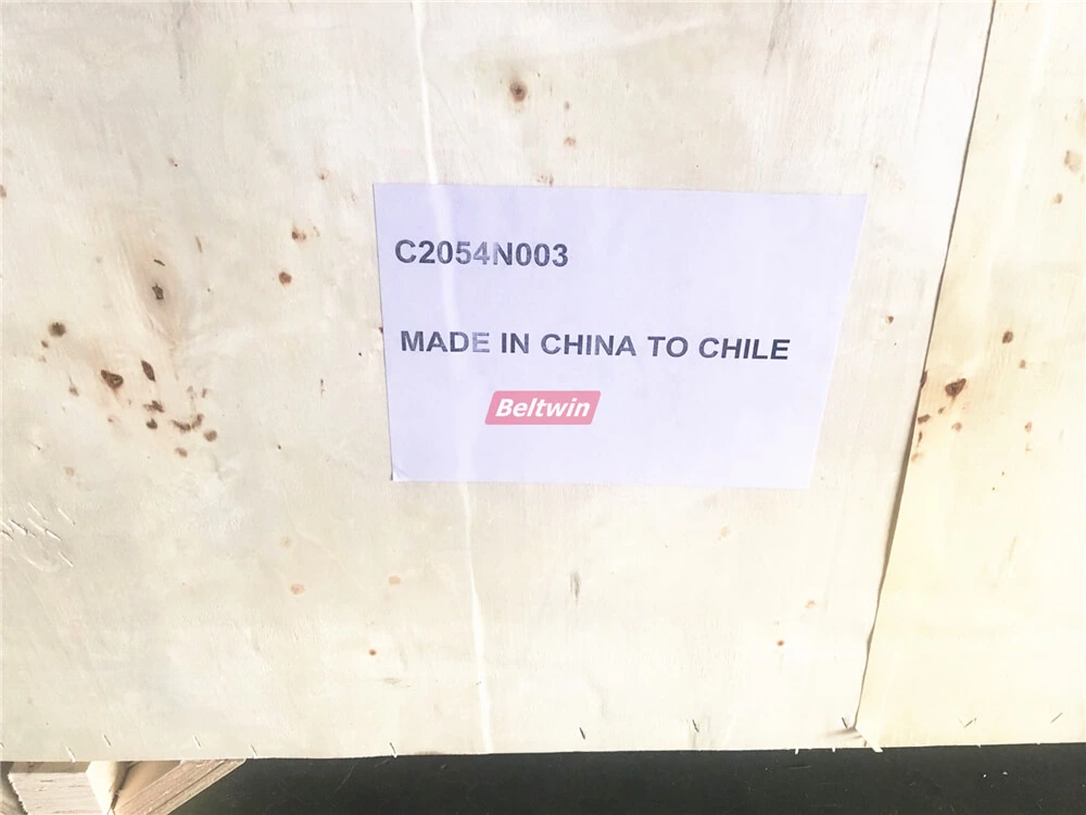 Entrega de prensa de enfriamiento de aire PA1200 a Chile