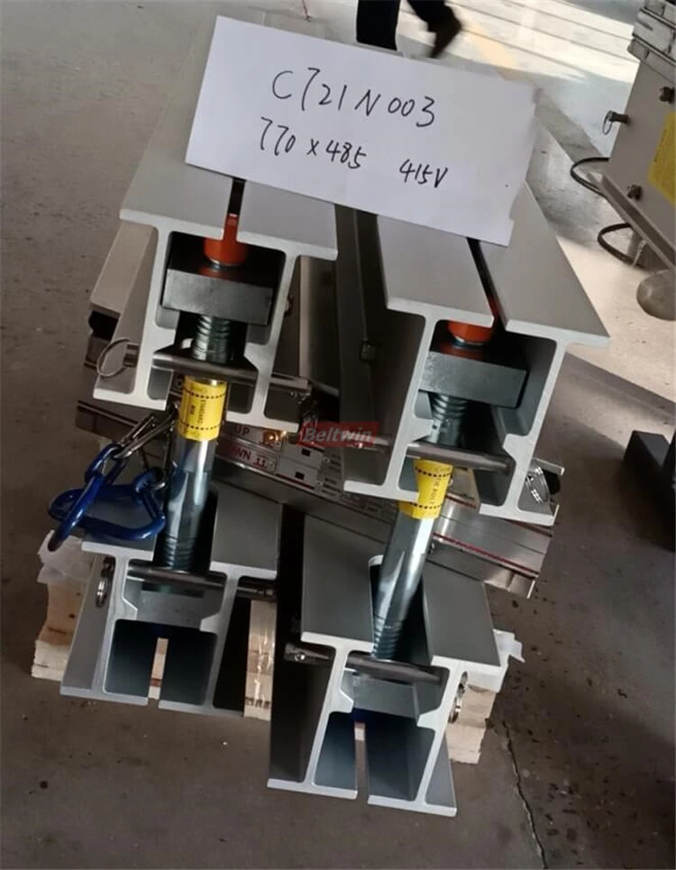 Entrega de vulcanizador de correa de caucho en enero de 2020