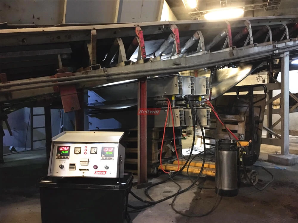 Vulcanizador de banda de caucho en Noruega