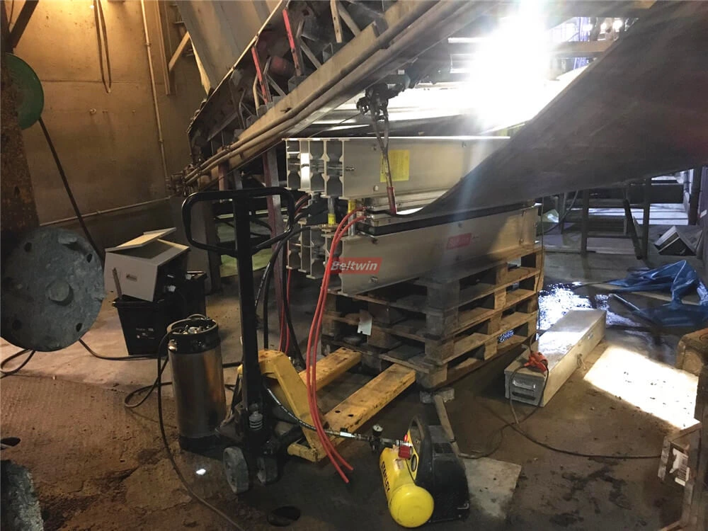 Vulcanizador de banda de caucho en Noruega