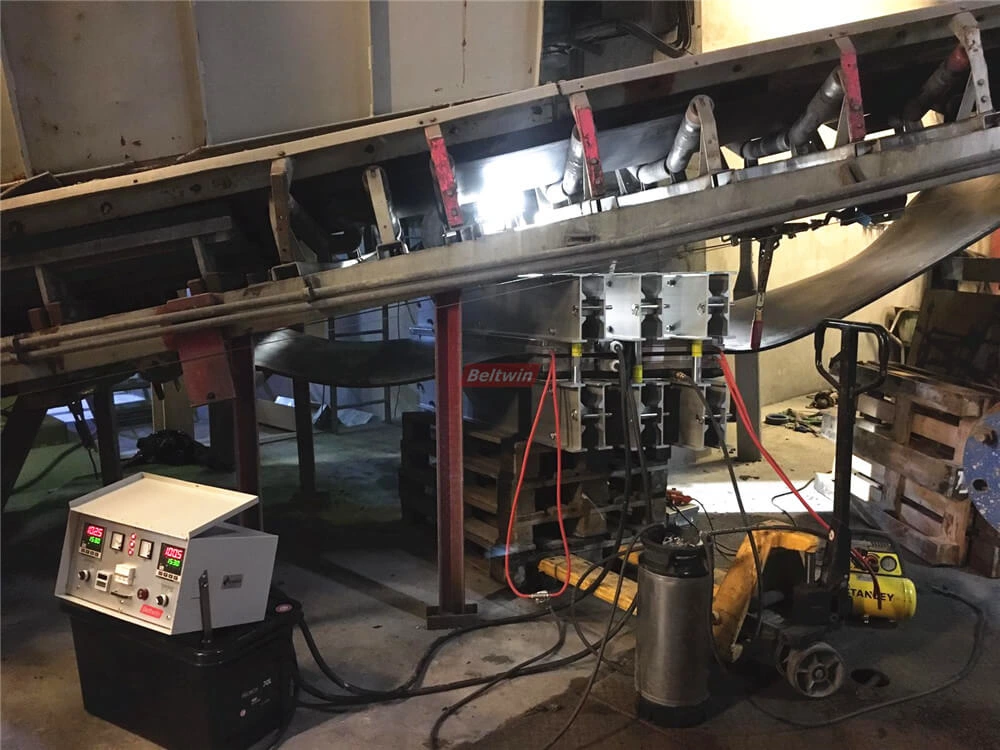 Vulcanizador de banda de caucho en Noruega