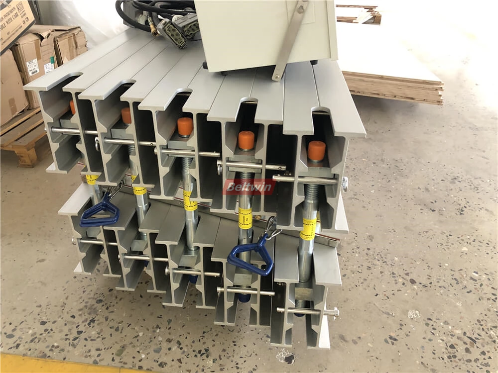 Vulcanizador seccional 870*1380mm para correa de 1200mm