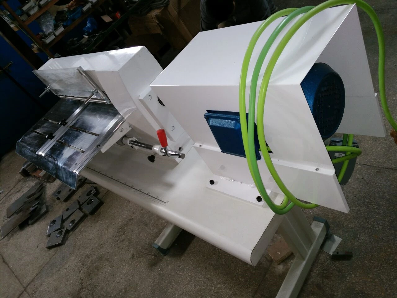 Máquina de corte longitudinal 600 a Holanda