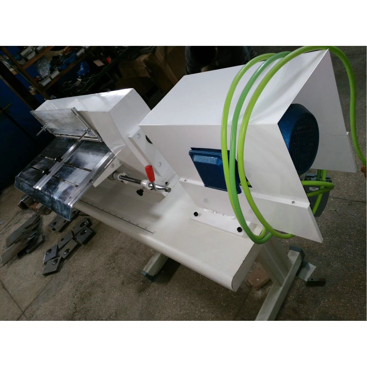 Máquina de corte longitudinal 600 a Holanda