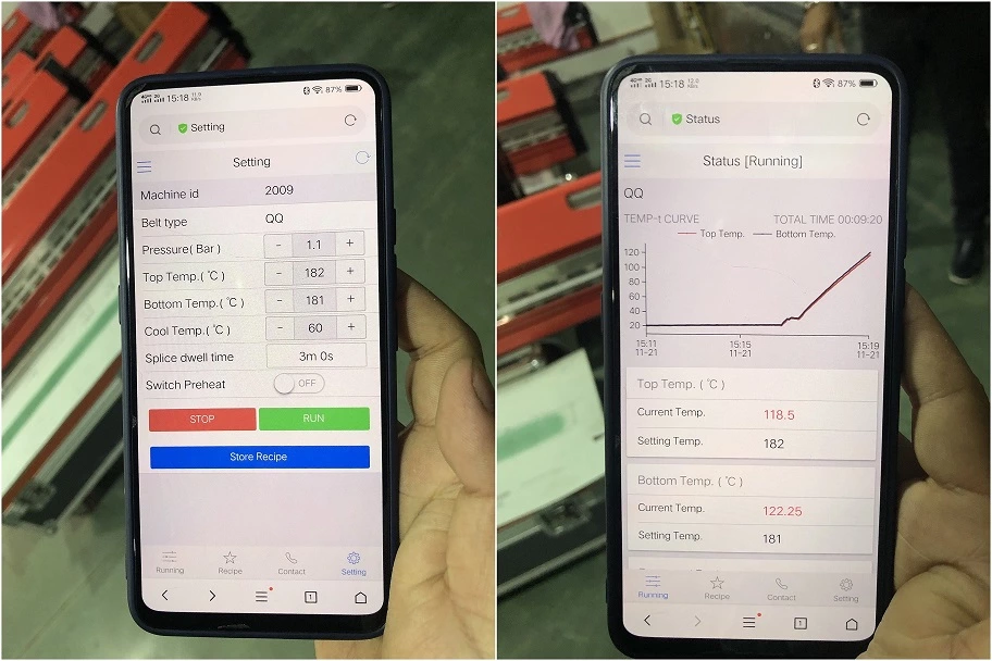 Por qué la nueva prensa de empalme de banda con enfriamiento de aire