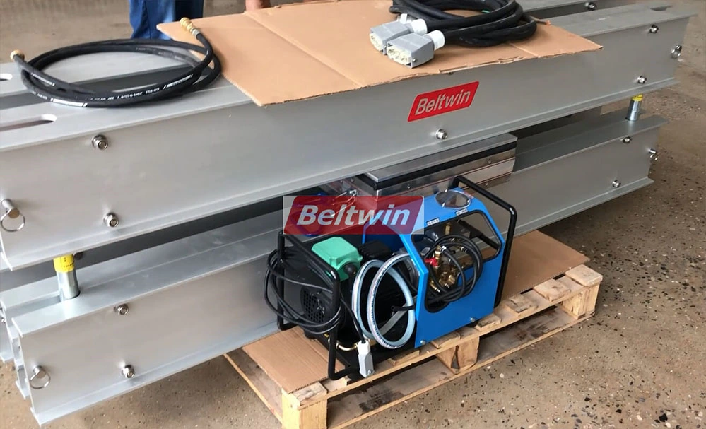 Vulcanizador para Reparacion de Viga Transversal | Prensa de Reparacion por Vulcanizacion para Cinta Transportadora de Caucho