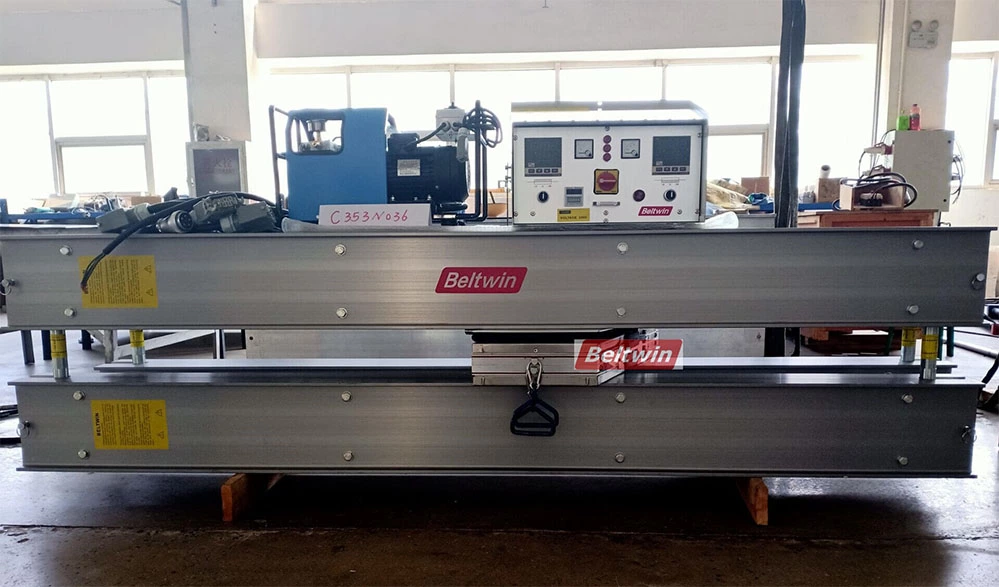 Vulcanizador para Reparacion de Viga Transversal | Prensa de Reparacion por Vulcanizacion para Cinta Transportadora de Caucho