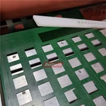 Punzonadora de agujeros ovalados cuadrados redondos de correa de PVC PU de 2000mm de ancho