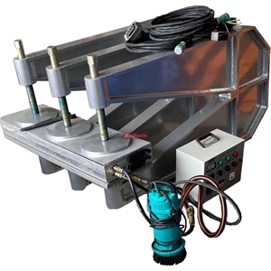 Vulcanizadores de reparación con abrazadera en C | Prensa de reparación de vulcanización para cinta transportadora de caucho