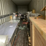 Cortadora de Banda Transportadora con Bobinadora y Rebobinadora con Mesa de Trabajo (versión Europea)