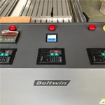 Cortadora de Banda Transportadora con Bobinadora y Rebobinadora (versión mejorada)