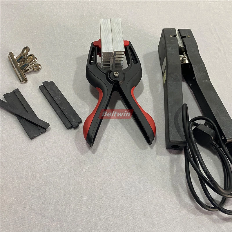 Prensa de abrazadera de calentamiento QD50*50B / QD85*150B para banda tangencial de empalme de metal, banda de máquina, banda de transporte y proceso