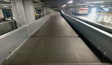 Cómo empalmar la correa logística Ammeraal del aeropuerto