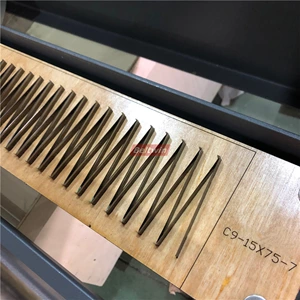 Manual PVC PU correa dedo perforador muere tabla 300-1500