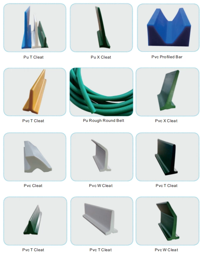 Empujadores/Pared Lateral/Guía de PVC/PU