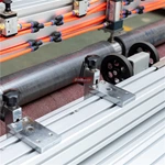 Máquina Cortadora para Banda Transportadora de PVC/PU CA2000-3500