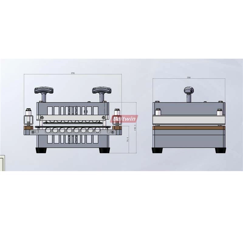 Prensa Pequeña de Enfriamiento por Aire