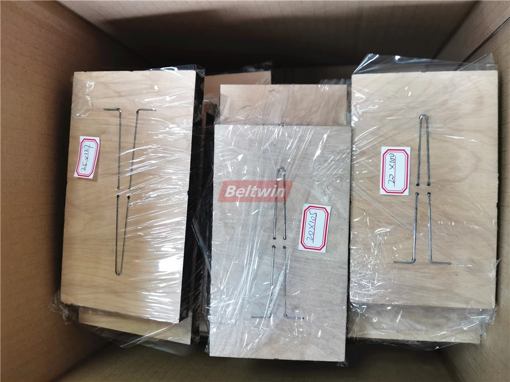 Punzonadora de dedo de correa dentada