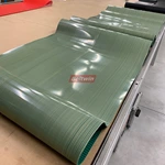 Súper ancho 520/600/940/1500mm T10 PU correa dentada Kevlar cordones