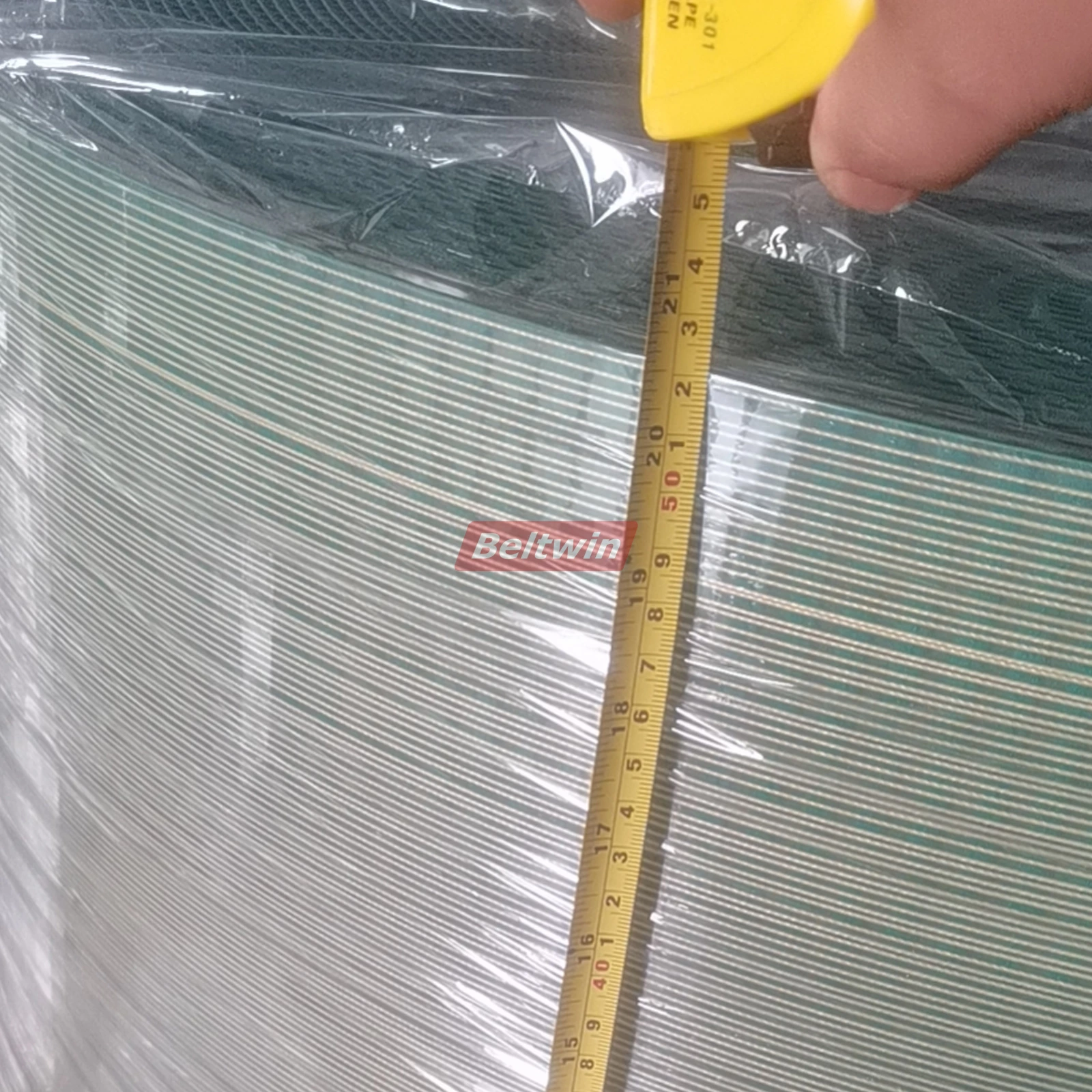 Súper ancho 520/600/940/1500mm T10 PU correa dentada Kevlar cordones