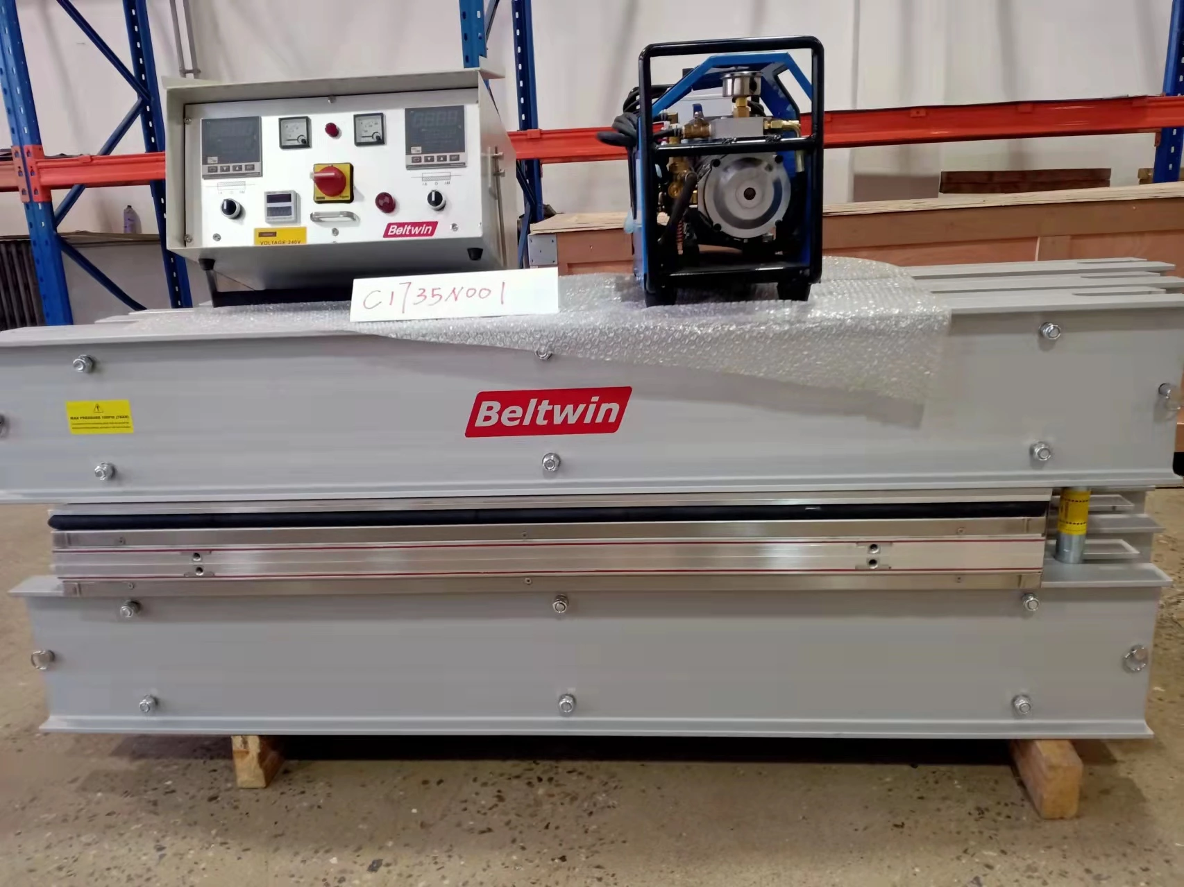 Agenda de entregas (Vulcanizer DSLQ-S 2756 690mmx1420mm a Canadá) 2022.4.14