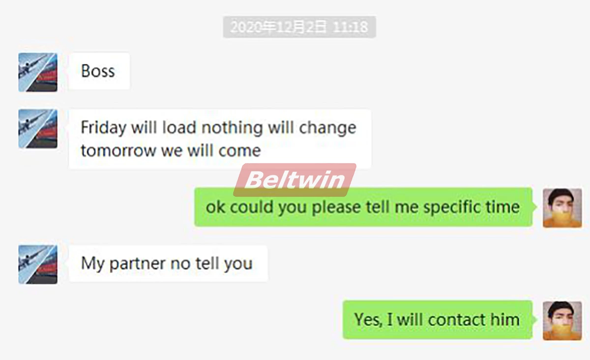Solución total del taller de cintas transportadoras para un cliente de Argelia