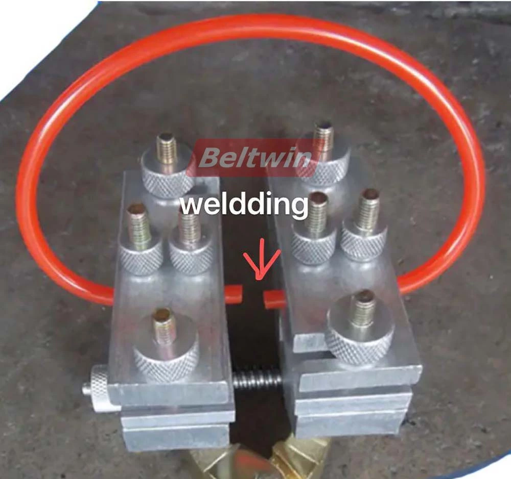 Kit de empalme de herramienta de soldadura de correa en V redonda de PU