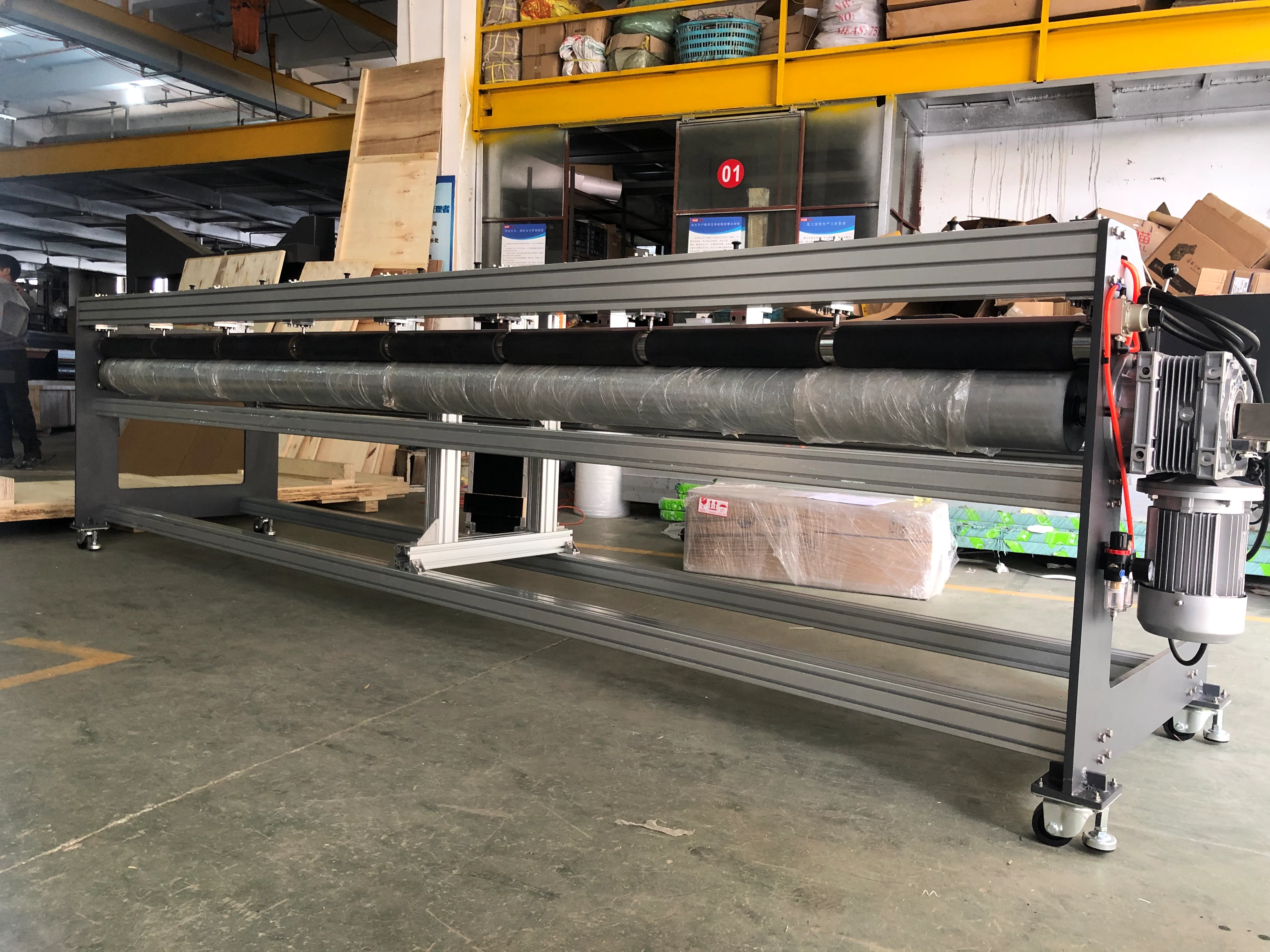 Máquina Cortadora para Banda Transportadora de PVC/PU CA2000-3500