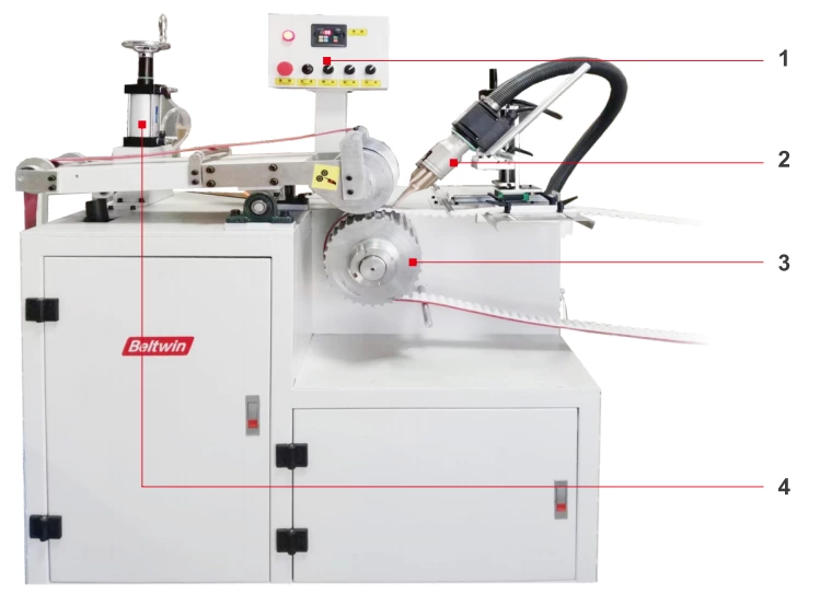 Máquina recubridora de correas de distribución de PU QC180C