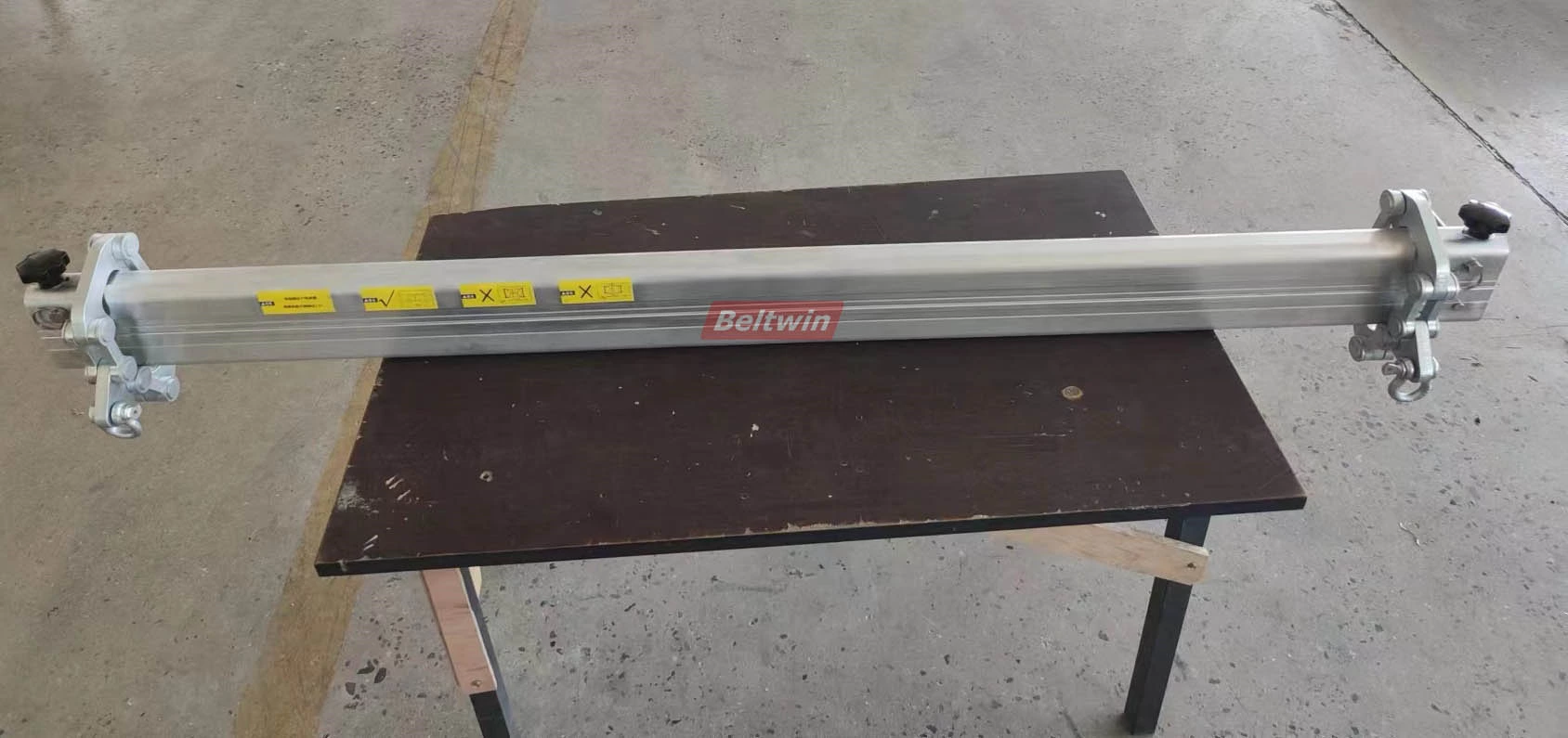 Mordazas para Banda Transportadora de Caucho con Cabeza Estática Fija