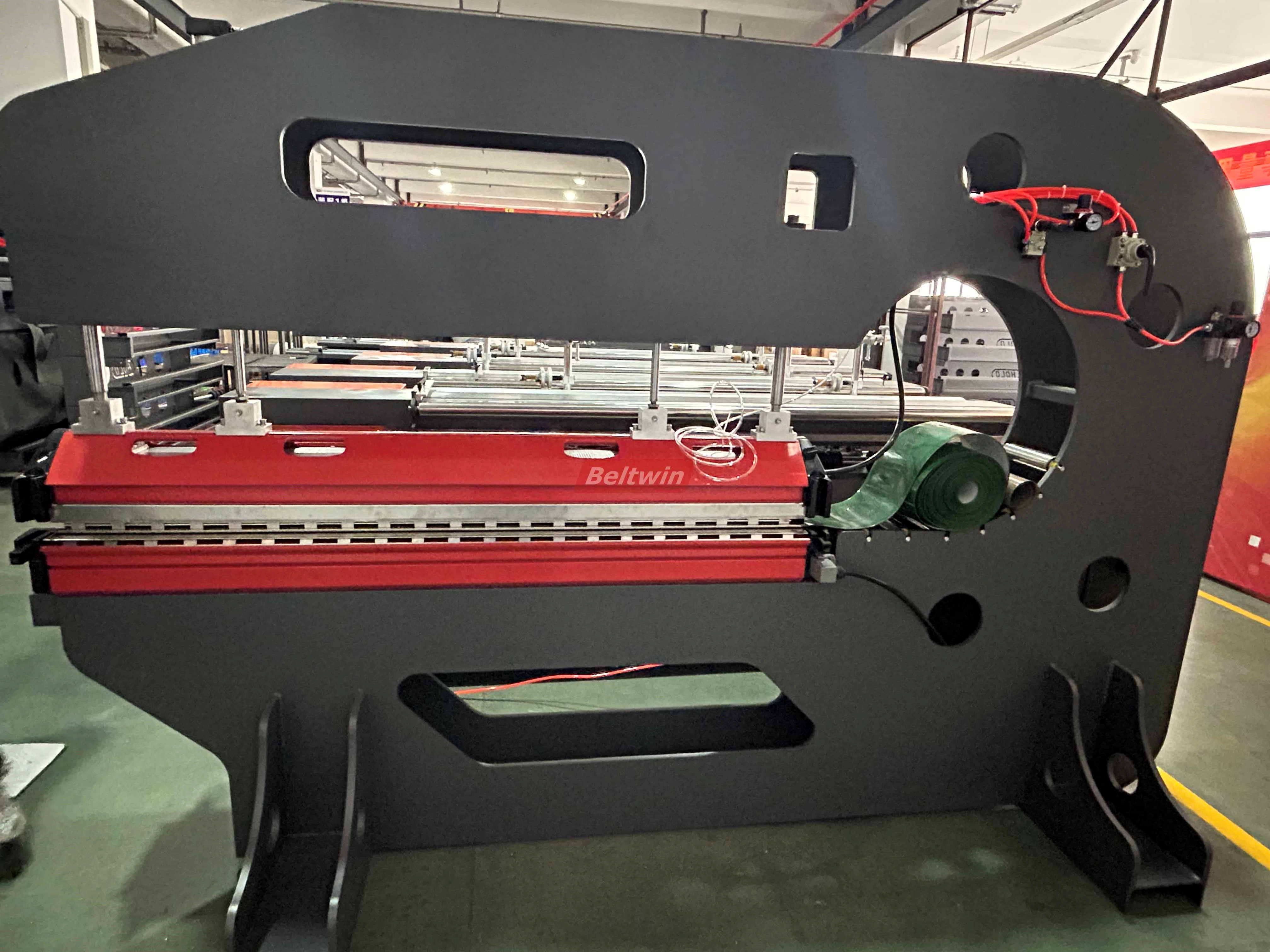 Prensa de Empalme con Refrigeración por Aire para Banda Transportadora de Junta Longitudinal