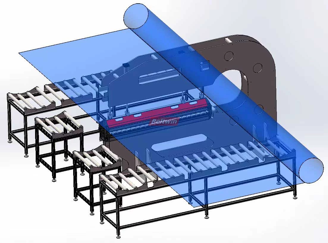 Prensa de Empalme con Refrigeración por Aire para Banda Transportadora de Junta Longitudinal