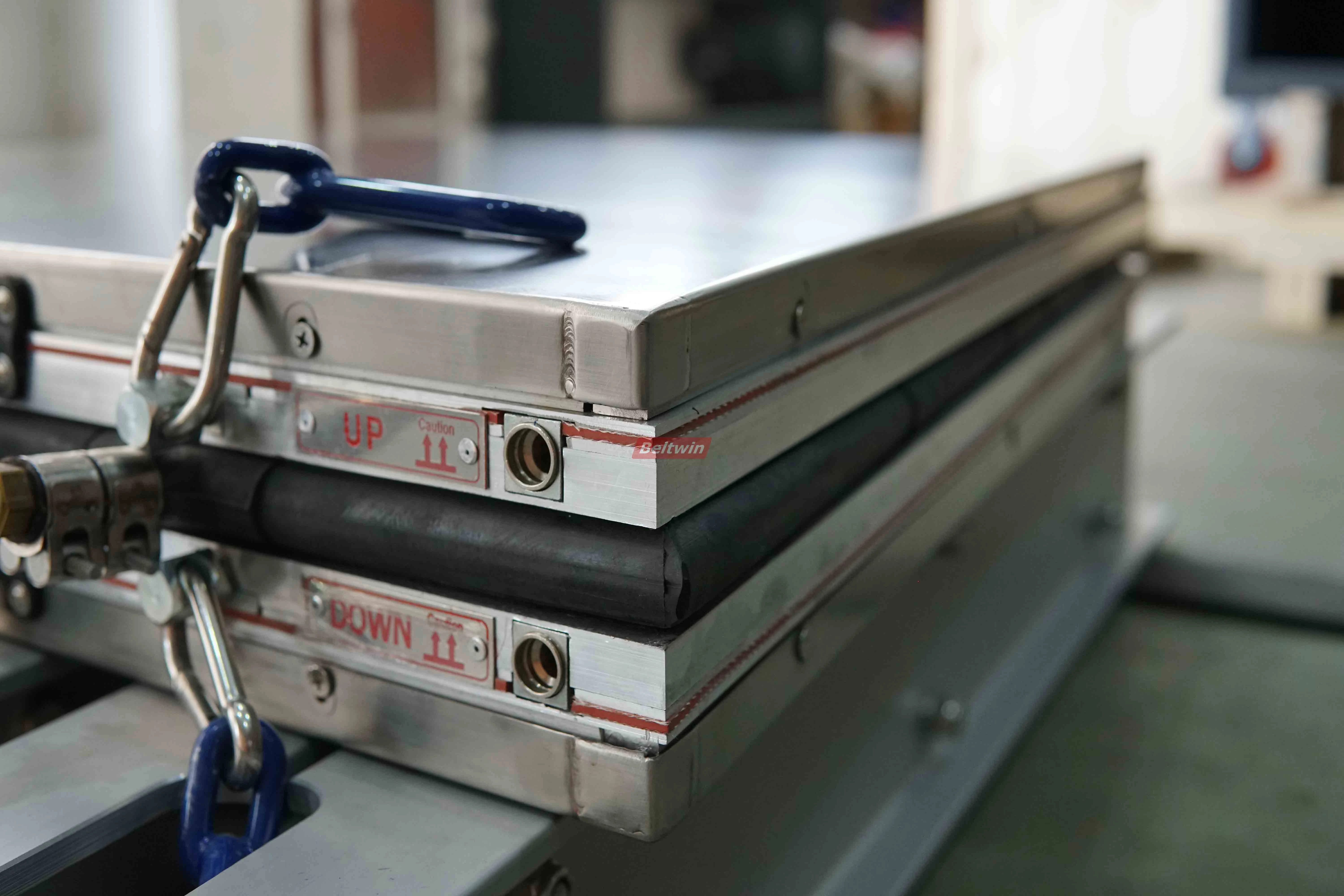 Plato Calefactor para Banda Transportadora de caucho