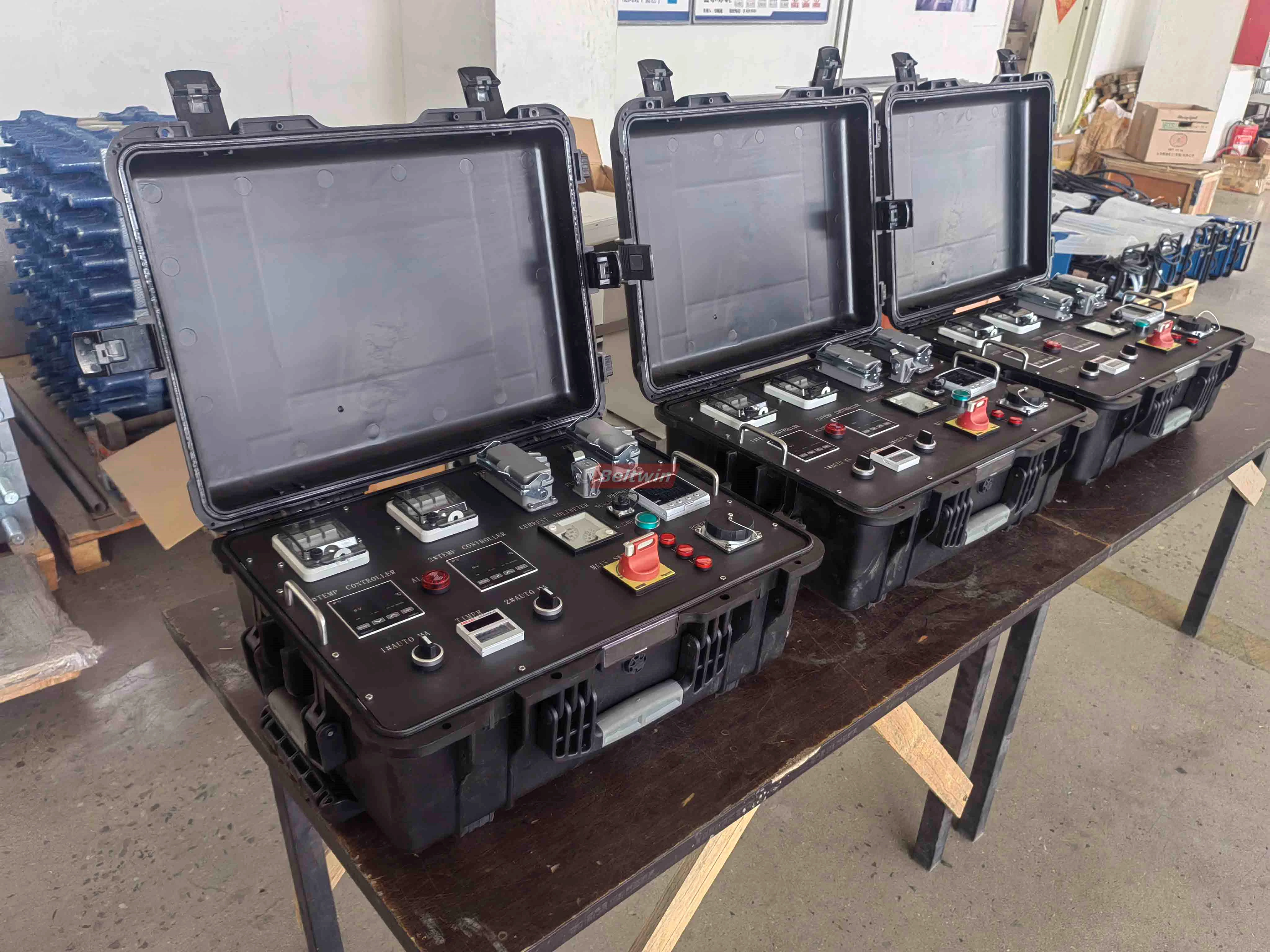 Vulcanizador DSLQ-S de Generación II | Prensa de Vulcanización para Bandas Transportadoras de Caucho DSLQ-S