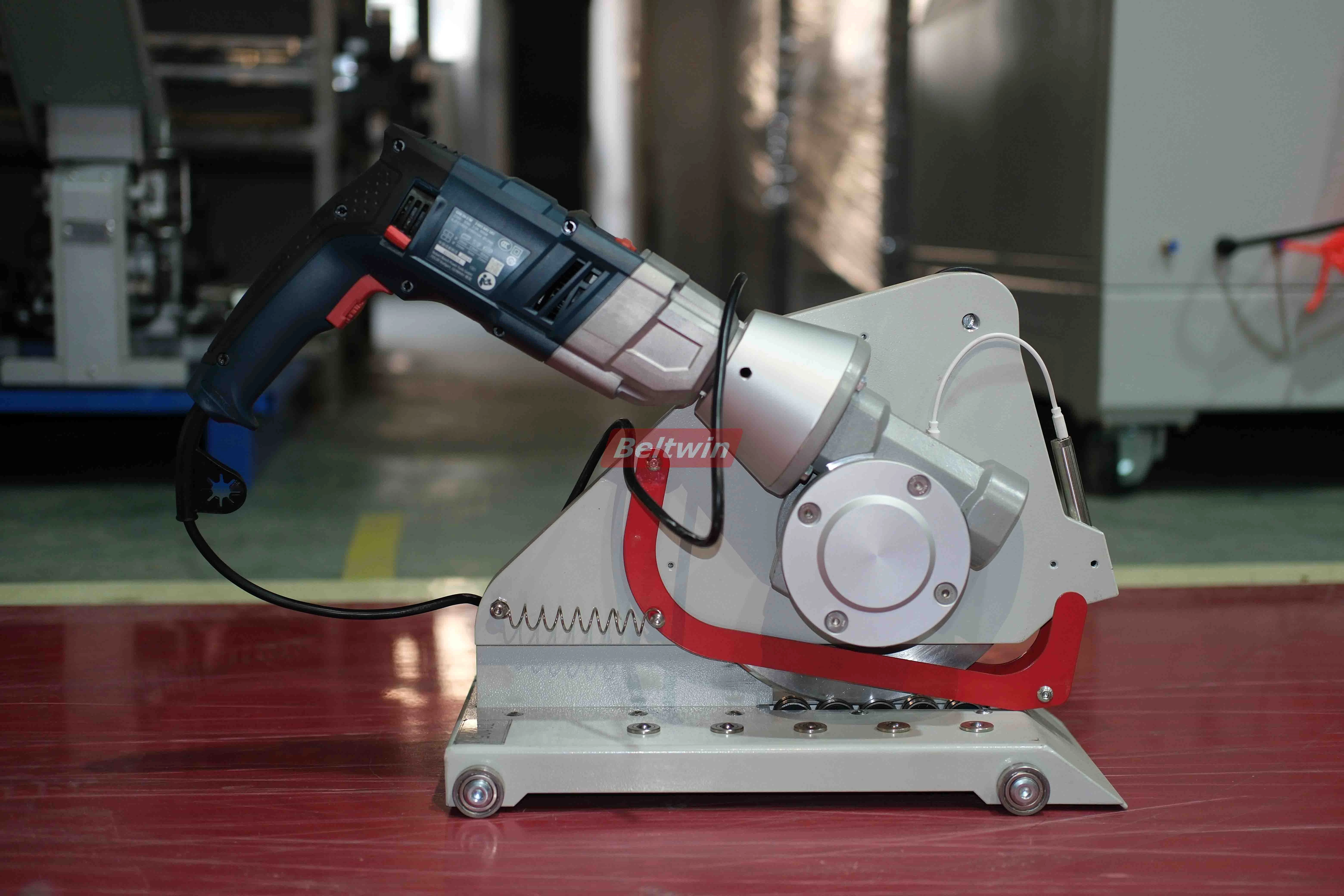 Cortadora portátil de cinta transportadora de caucho