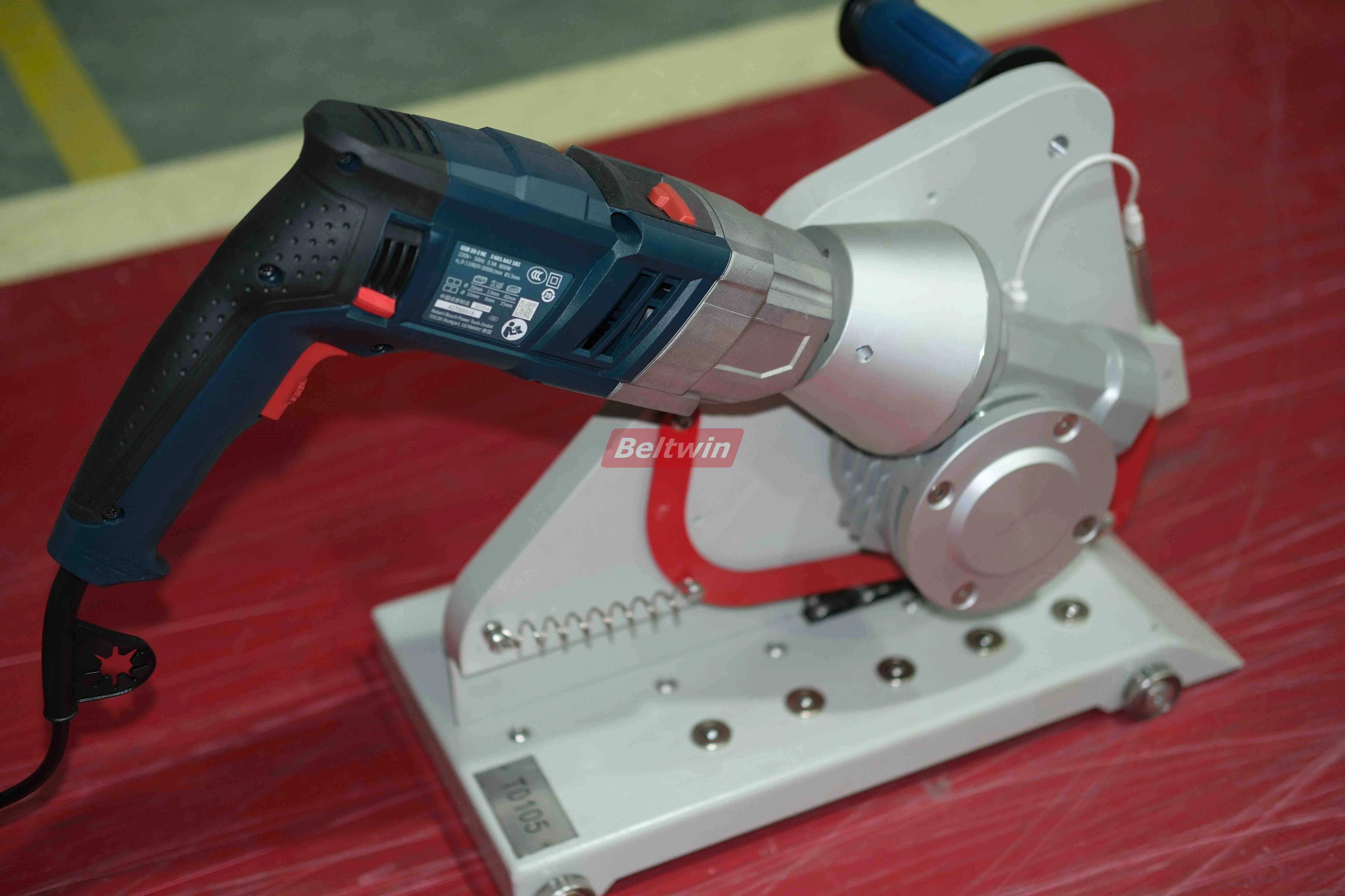 Cortadora portátil de cinta transportadora de caucho