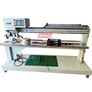 Máquina de soldadura de guías transversales en V para bandas transportadoras de PVC y PU