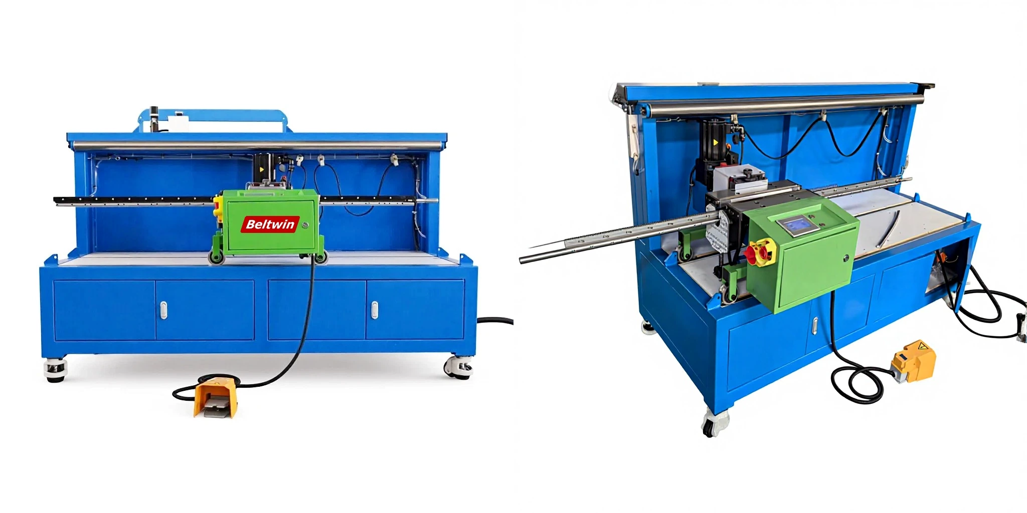 This machine is engineered for efficiency, significantly reducing splicing time